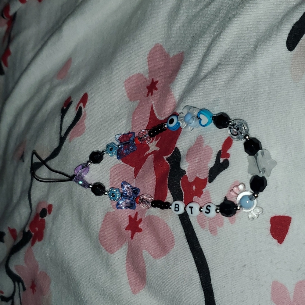 Handmade BTS phone charm strap